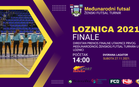 I međunarodni turnir u futsalu za žene „Loznica 2021“