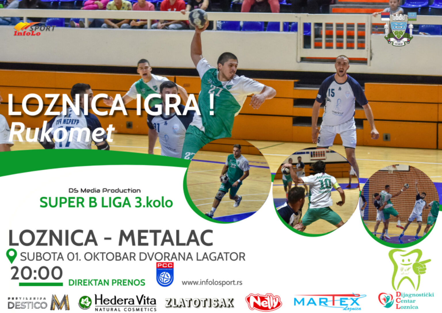 RUKOMET Loznica Metalac InfoLo Sport